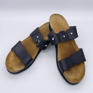 NAOT Ashley Black Sandals Size 41